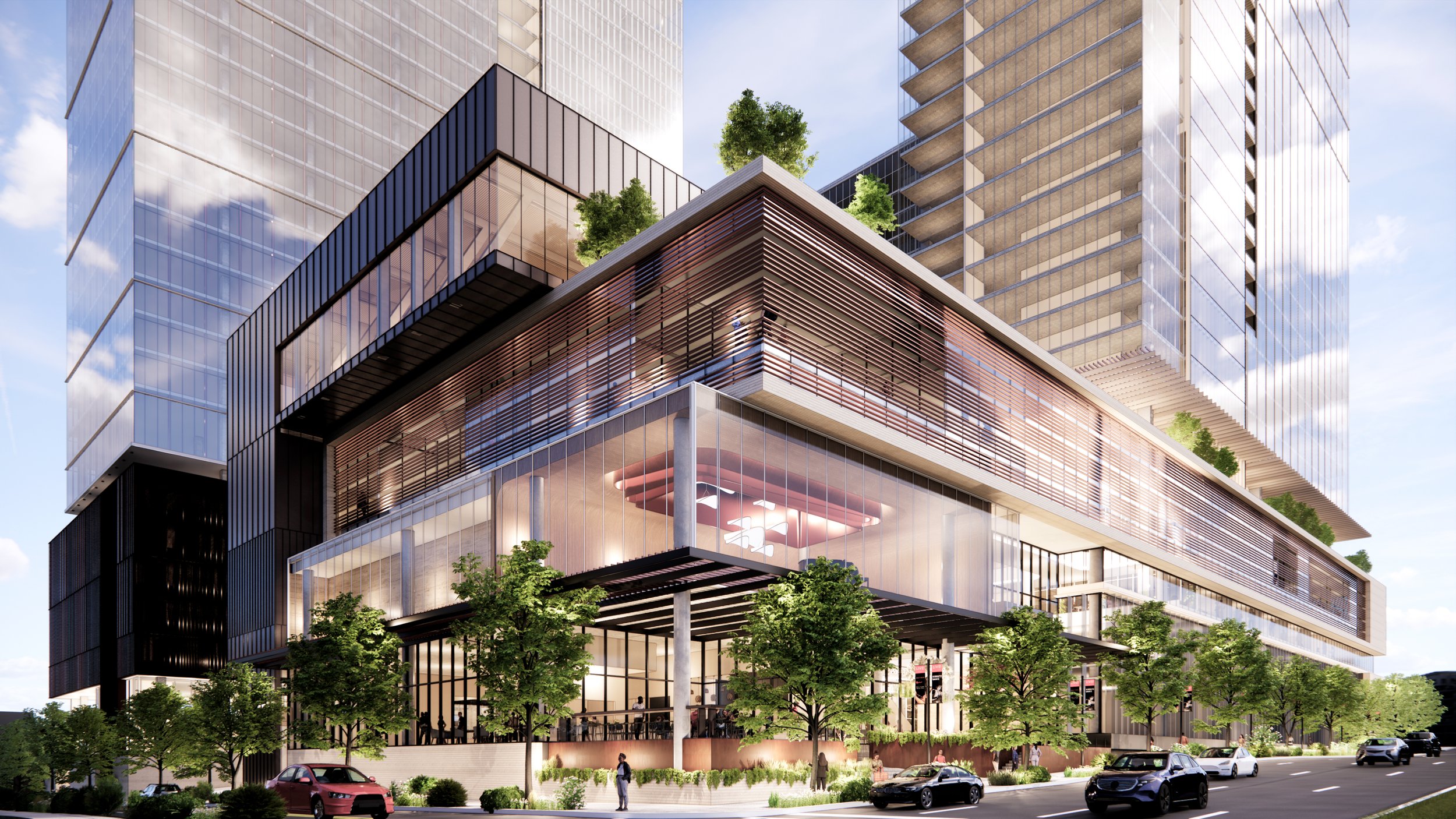 Mixed Used High Rise Building Rentable MIXED-USE FACILITY AND RESIDENCE — BLUR Workshop