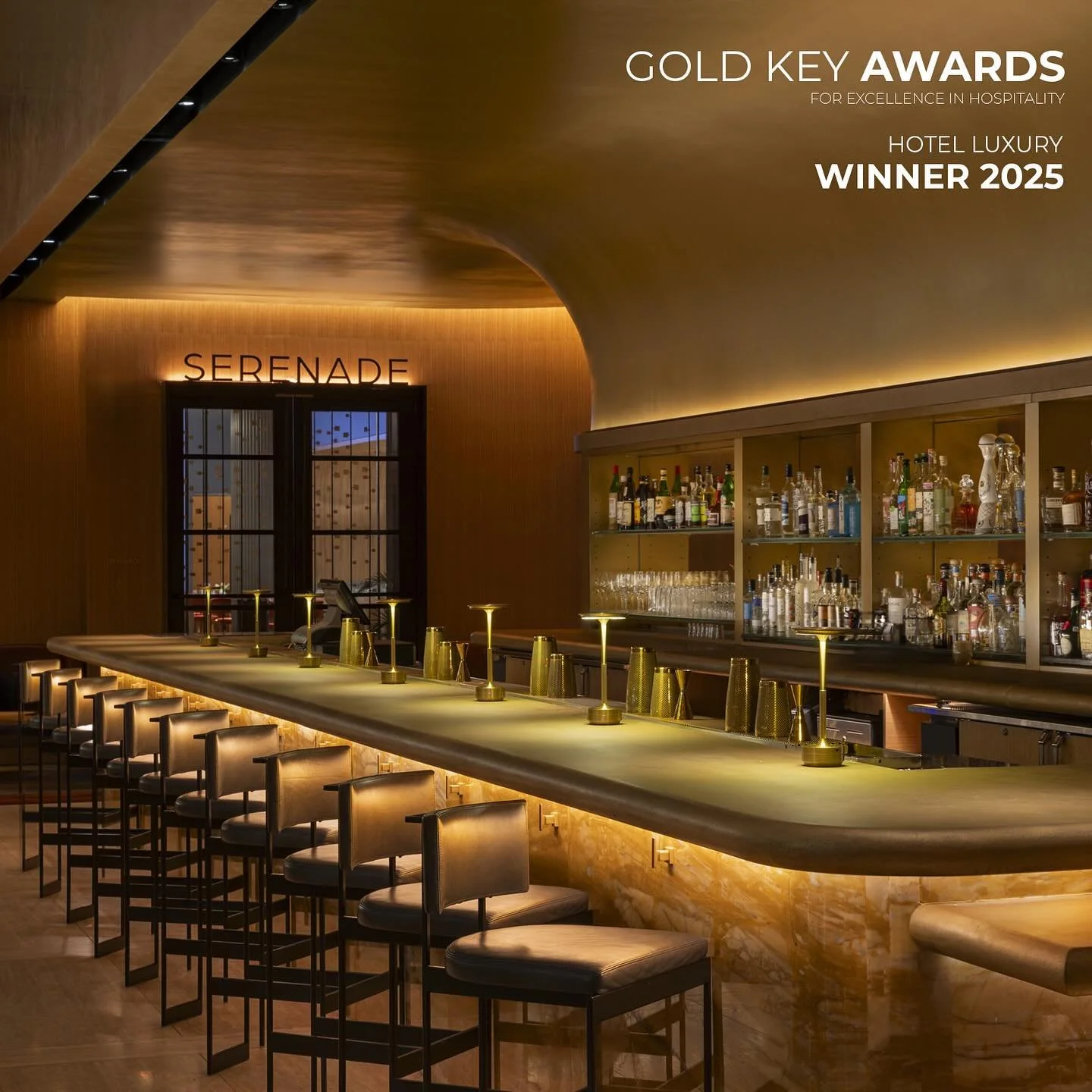 We are so excited to share that our project @waustin won the 2025 Gold Key Award for Hotel Luxury! What an incredible honor.