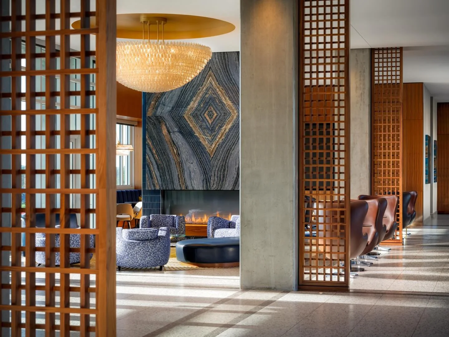 Absolutely loving the final result of the @hotelpolaris_co lobby design 🤩
📸: @brandon_barre