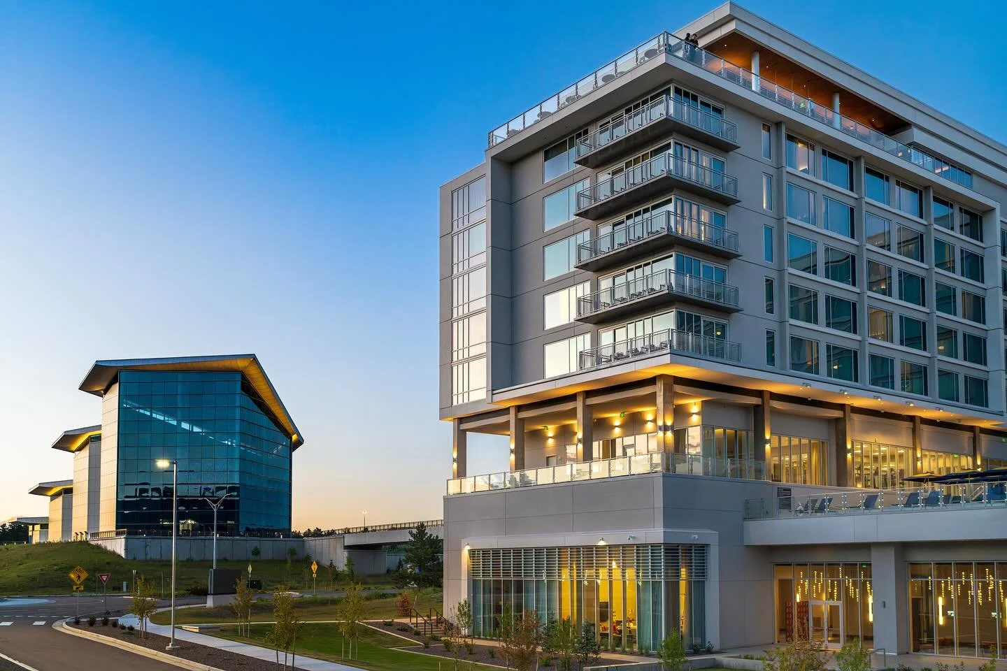 An ode to history and tradition: Hotel Polaris draws inspiration from the mid-century architectural style of the U.S Air Force Academy. 

📸 by Christopher R. Vasquez