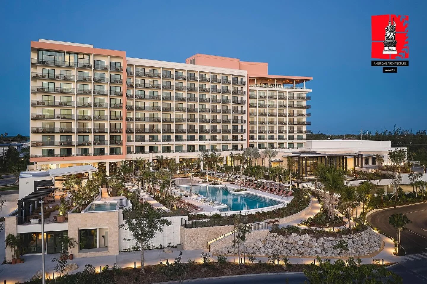 We&rsquo;re honored to announce that Hotel Indigo Grand Cayman received the 2025 American Architecture Award in the Hotels Category!

📸: @gareygomezphoto
