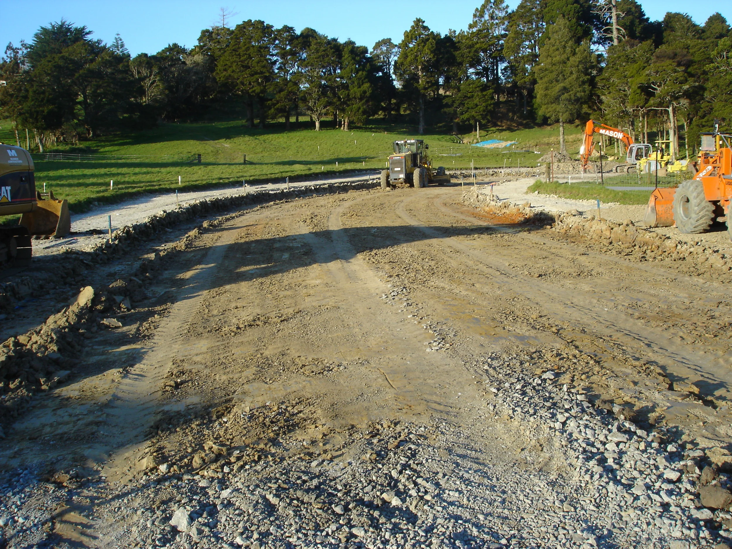Construction of Northwood Close