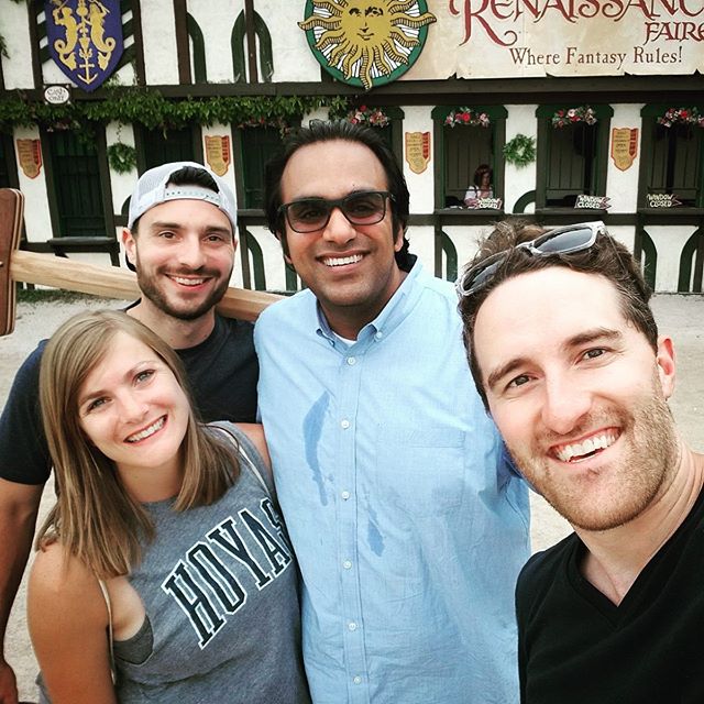 The crew at the Bristol, WI Renaissance Festival. Maryland is still #1 in my book, but &lsquo;&lsquo;twas a great day. Miss Paul and Liz being there, so hopefully later this fall ;)