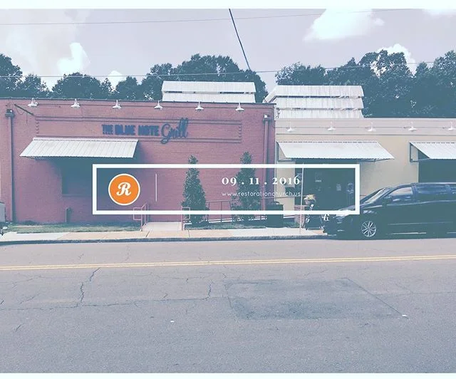 This week is THE week! We launch on 9/11 @thebluenotegrill come worship with us and bring a friend with you ! We want any and all that are willing to come! #churchplant #plant #durham #downtowndurham #raleigh #restoration #chapelhill #church #serverdu