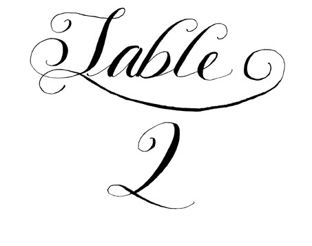 Hand Calligraphy Printable Desk Quantities for Weddings and Distinctive Occasions JPEG Do-it-yourself Types by way of Robyn Delight in image relating to Printable Table Number named Hand Calligraphy Printable Desk Figures for Weddings and Exceptional Functions JPEG Do it yourself Ideas by means of Robyn Appreciate