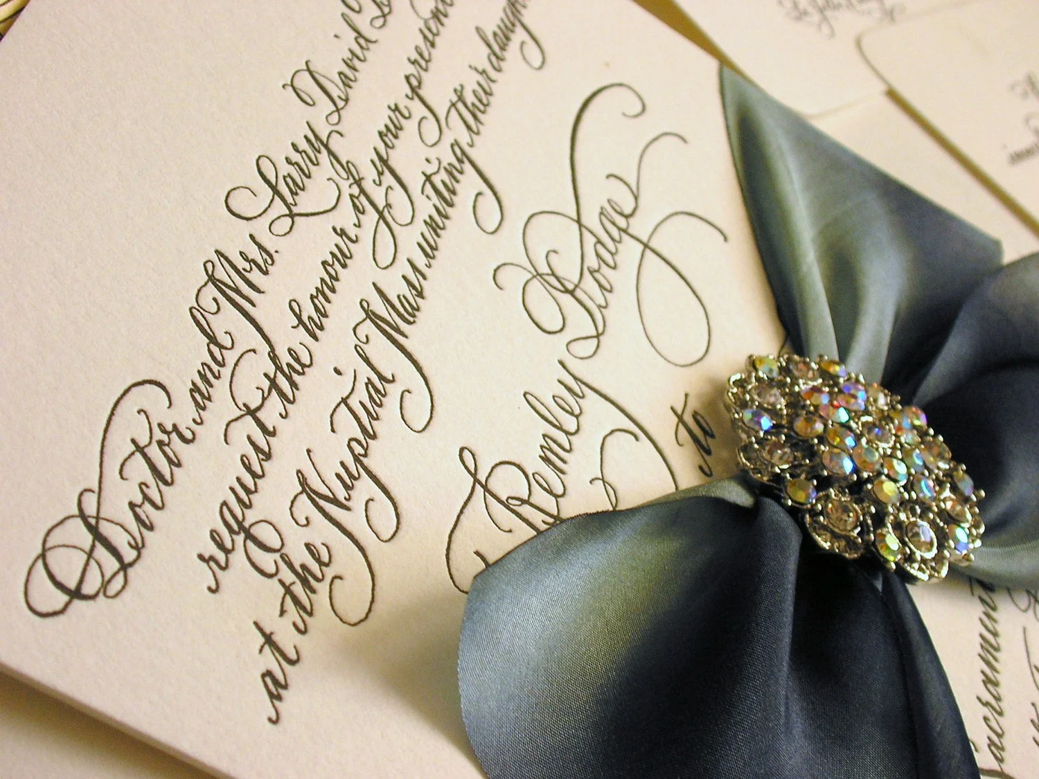 Letterpress Wedding Invitation Artwork for DIY printing — Designs by Robyn  Love, image size:1500x1125