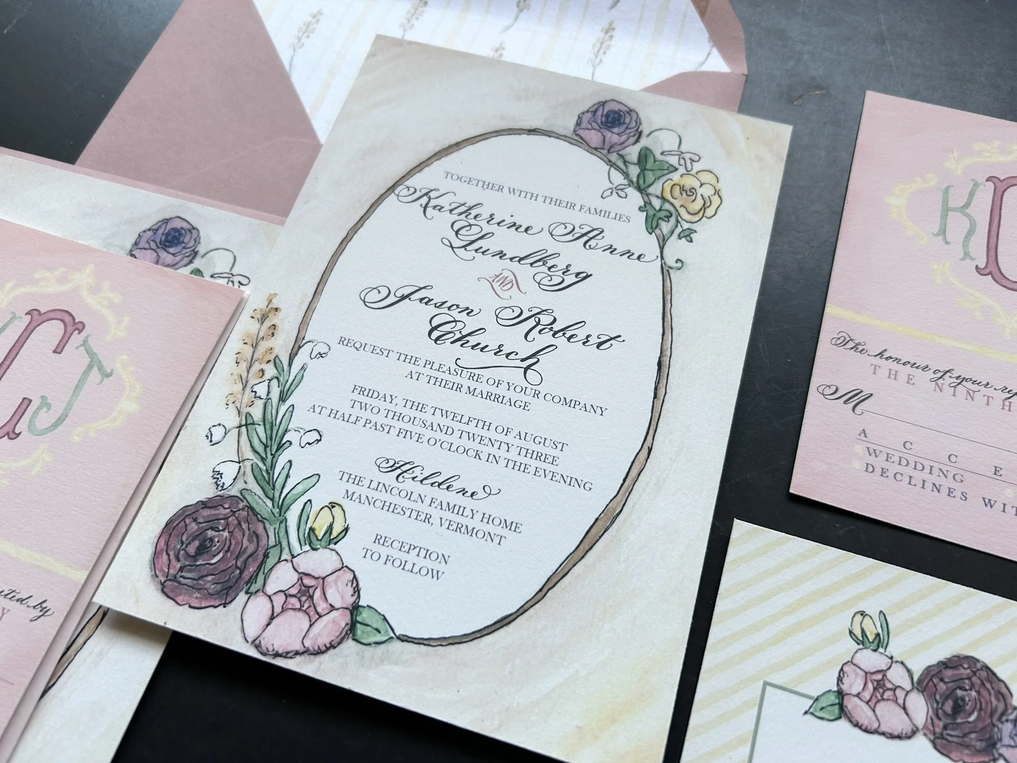 Framing Your Wedding Invitation DIY | Truly Engaging, image size:2048x1536