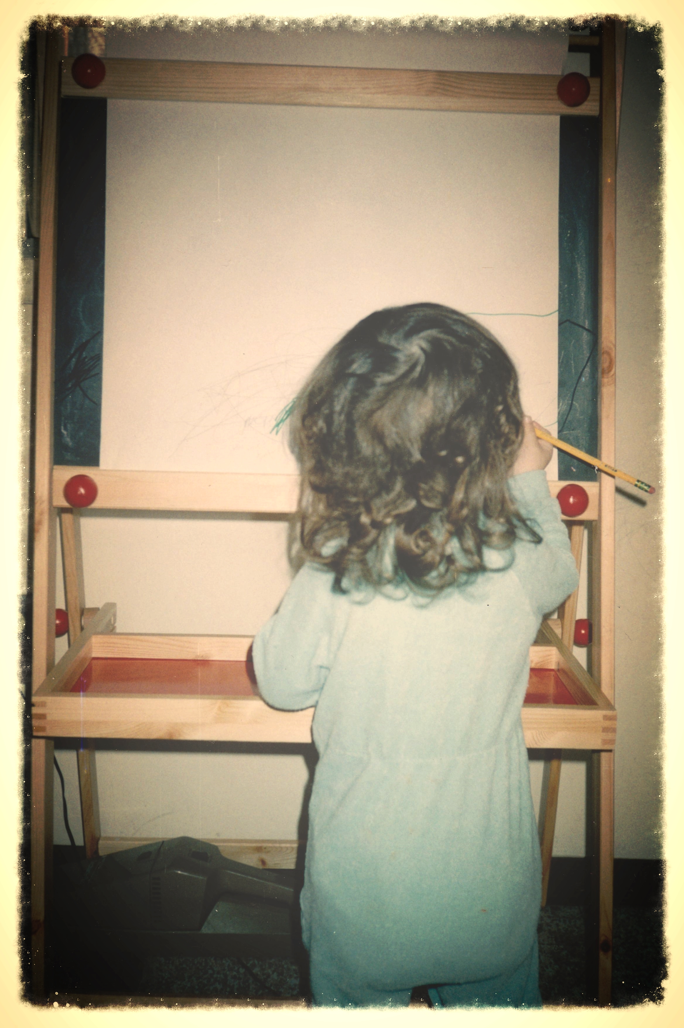 He had to start somewhere!