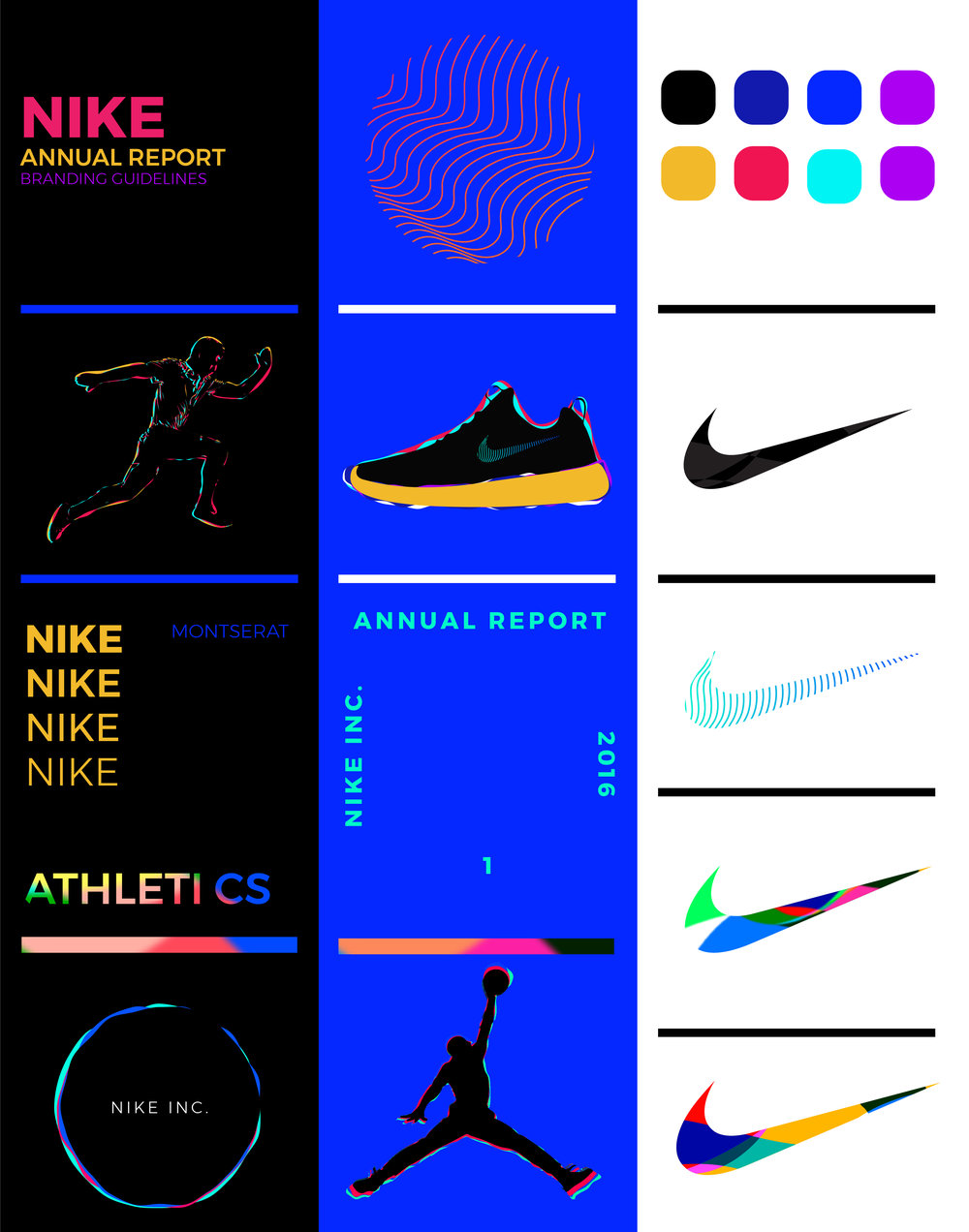 strijd Laatste Woestijn Nike Annual Report — Jack Powell Design