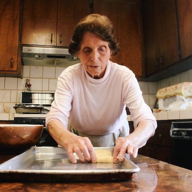 As snow falls like powdered sugar from the sky and Christmas draws near, I find myself thinking of my grandmother, Christina, and her buttery almond cookies. Those stick-to-the-roof-of-your-mouth kourabiedes. They were my dad&rsquo;s favorite.⁣
⁣
Som