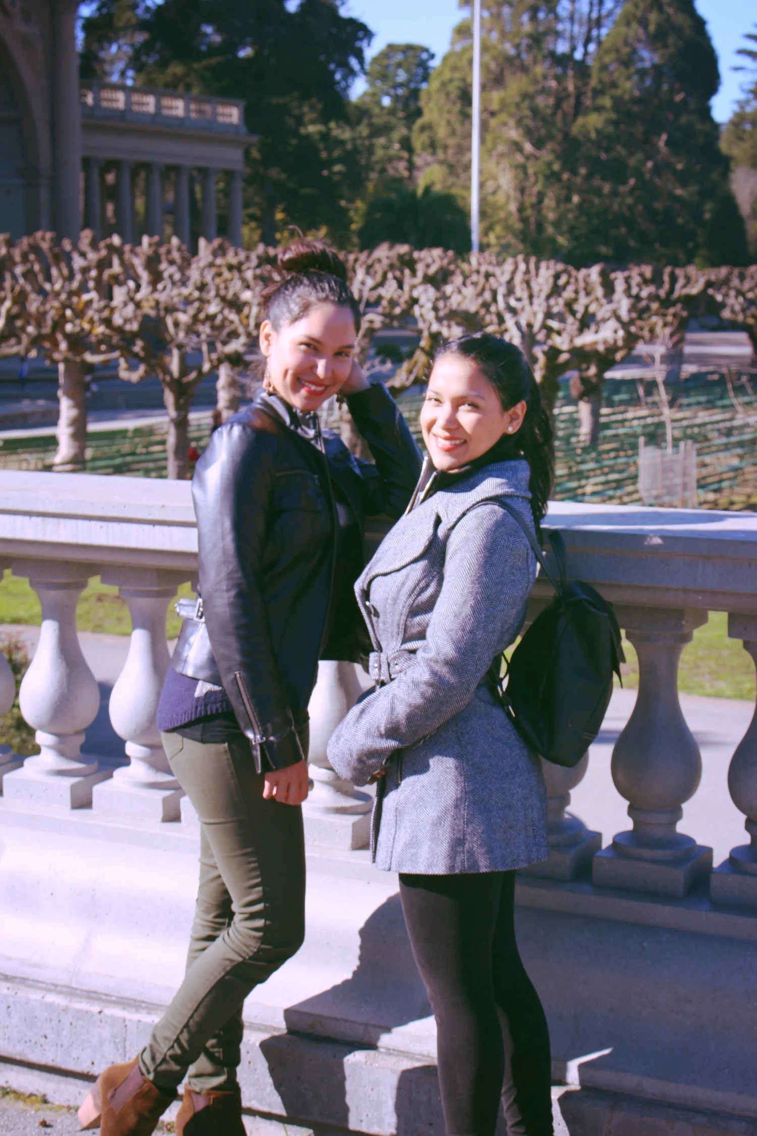 He finally got that we wanted a sister sister photo=)