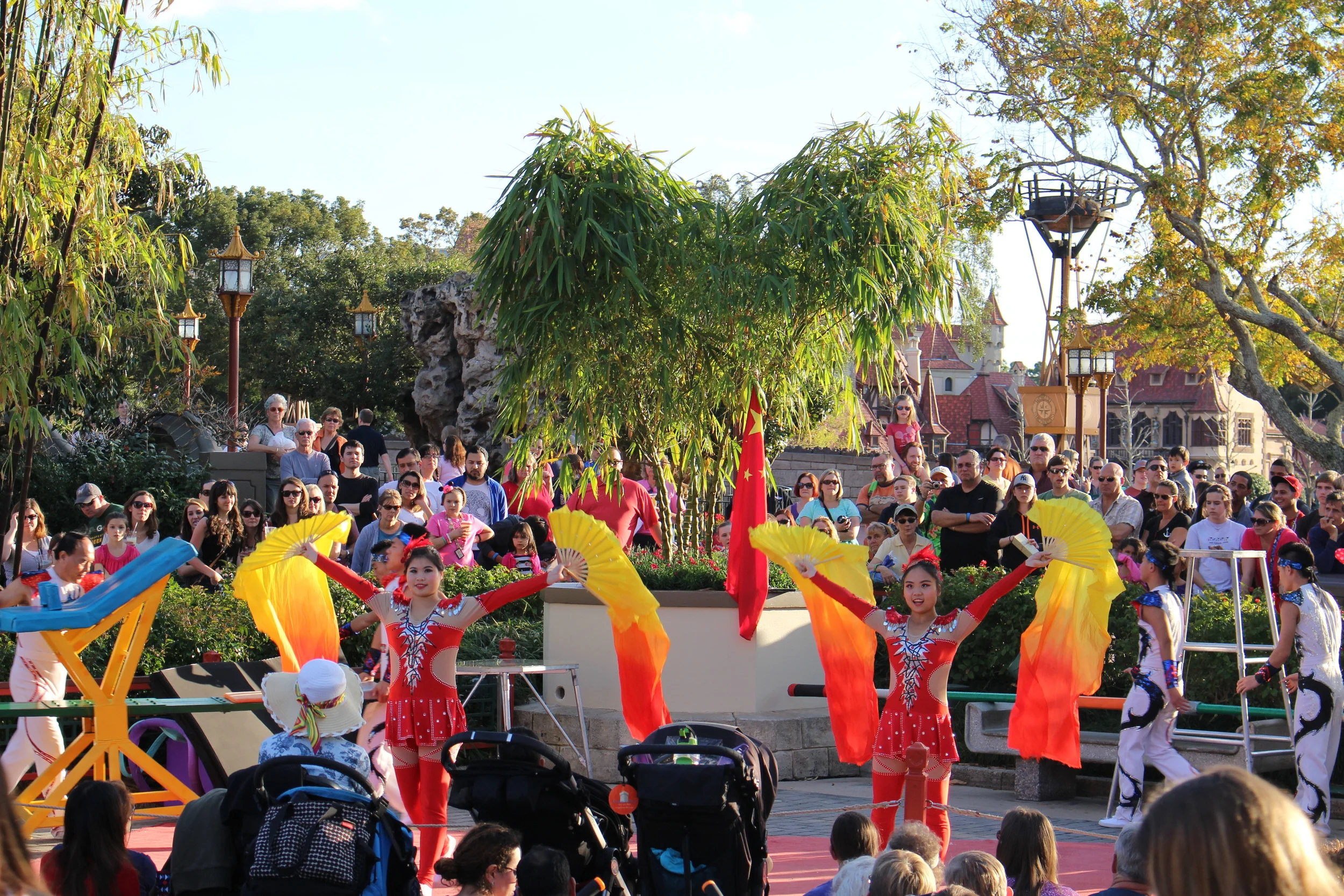 These girls were amazingly nimble!