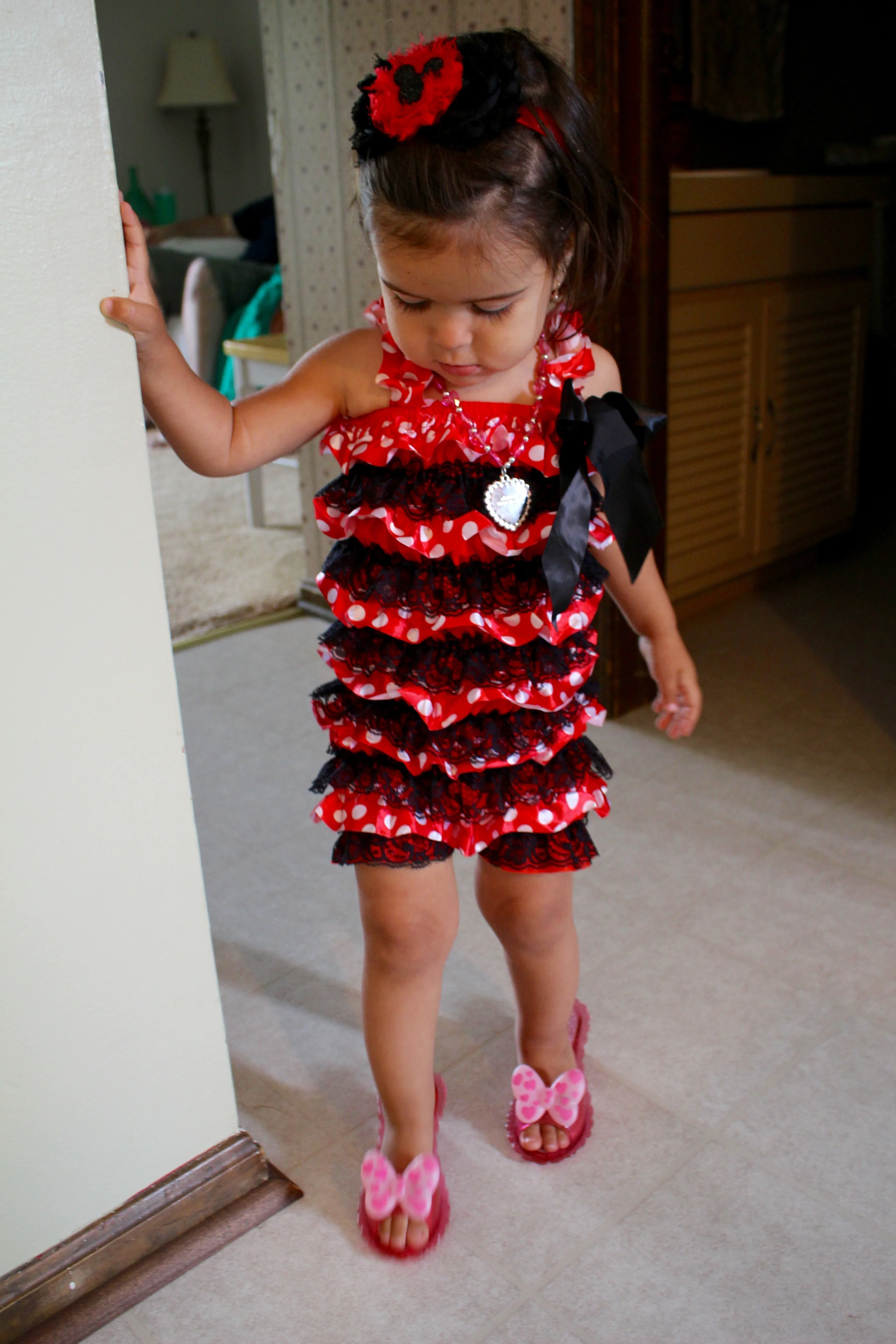First time in heels.