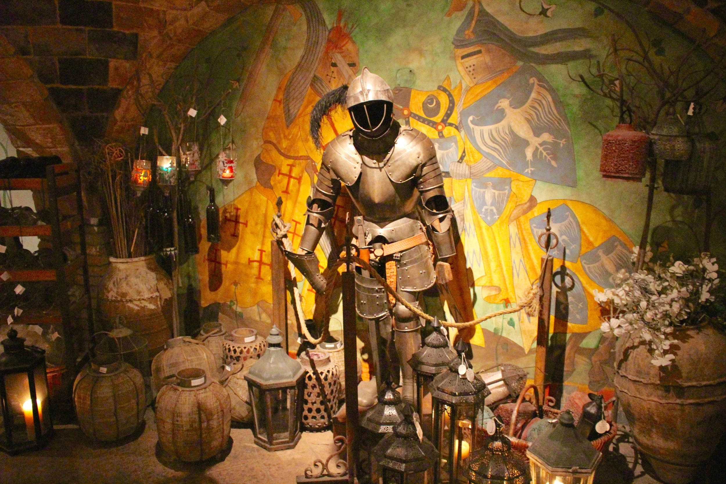 medieval armor.