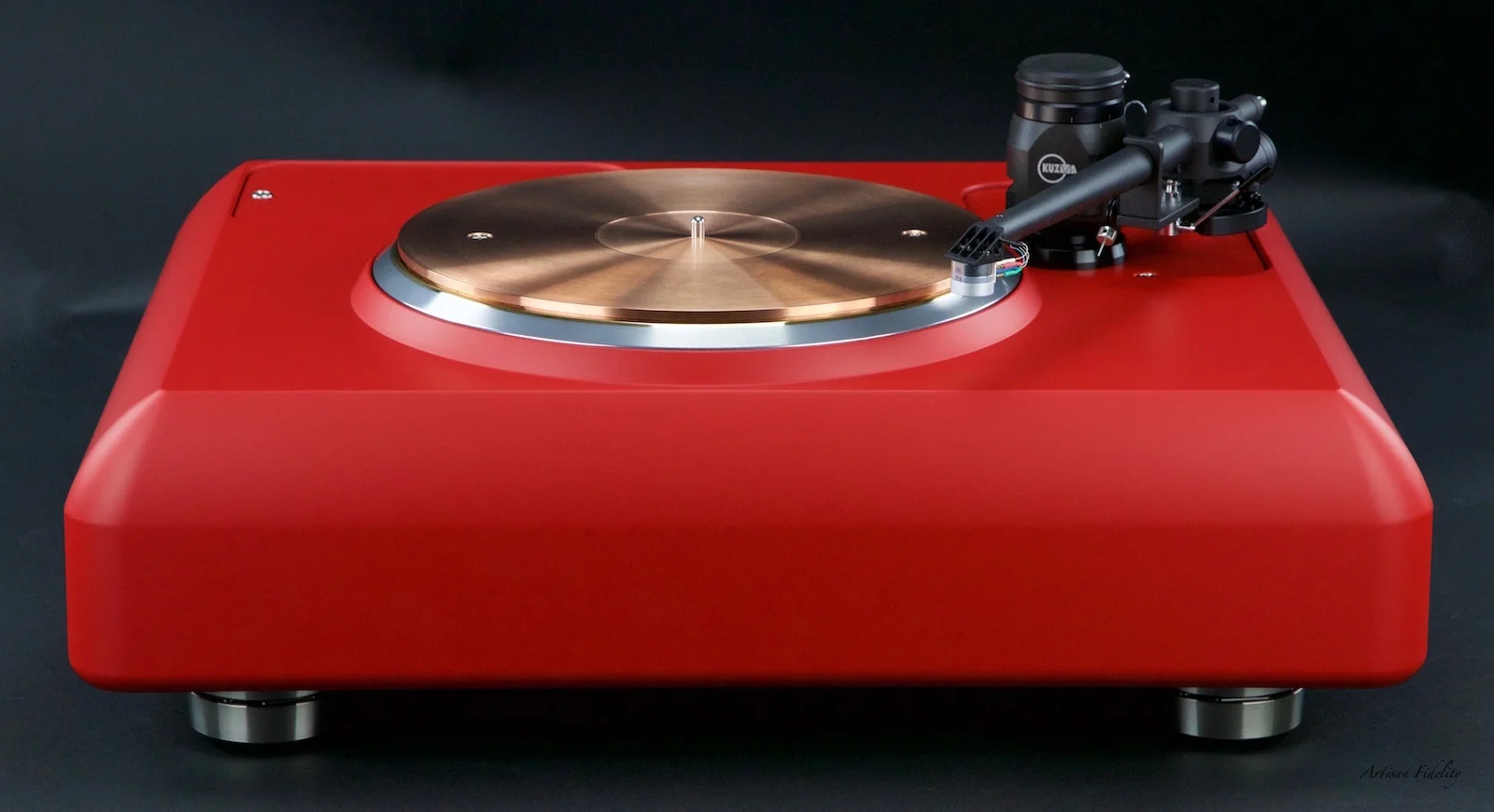 Technics Sp10Mk3 NGS Ferrari Corsa Red Micro Suede