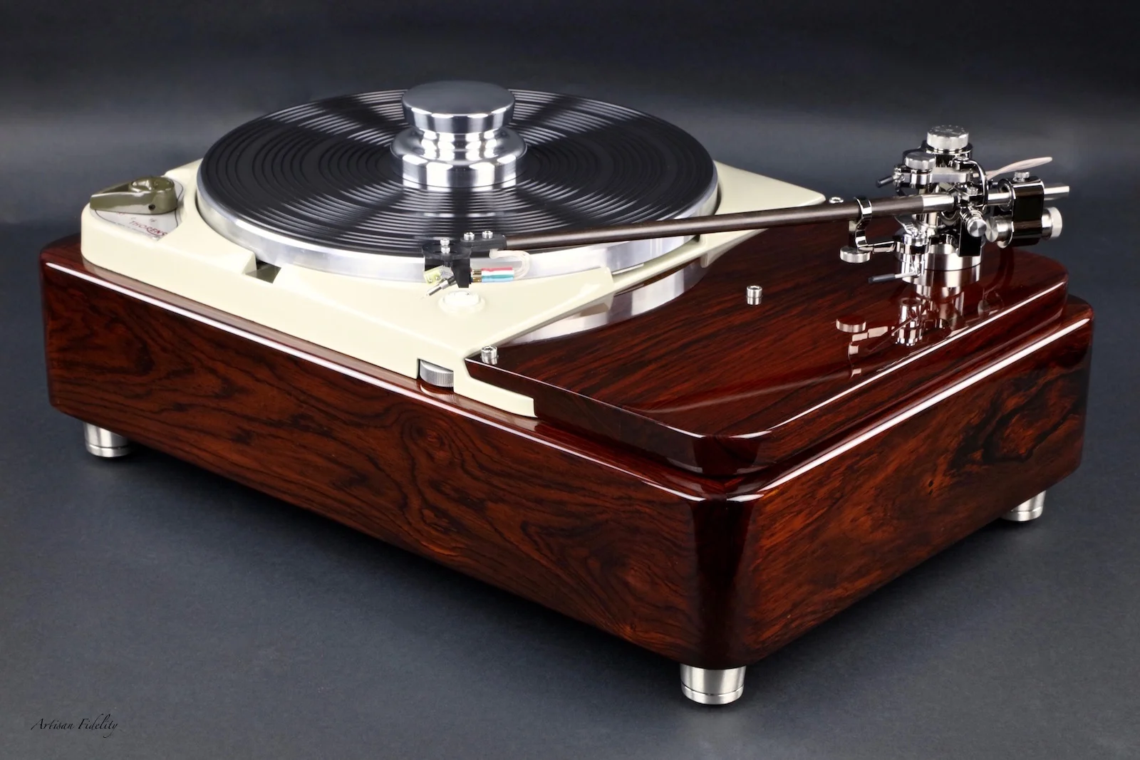 Thorens TD124 LB Cocobolo Panzerholz