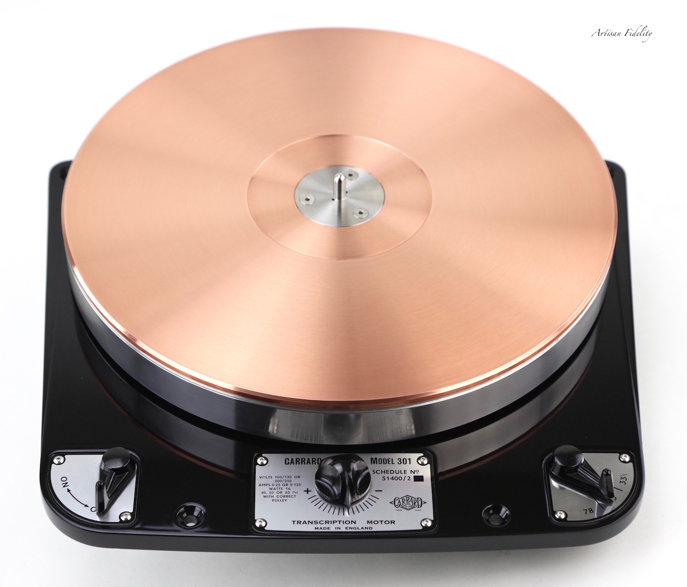 Garrard 301 / 401 Statement Sapphire Bearing and Heavy Platter