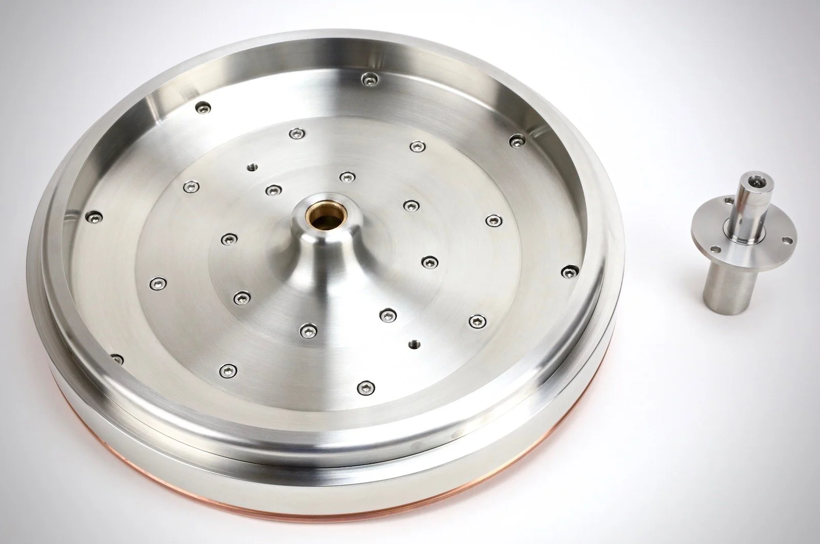 Demonstrator Garrard 301/401 Statement SE Inverted Sapphire Bearing and SS Platter set