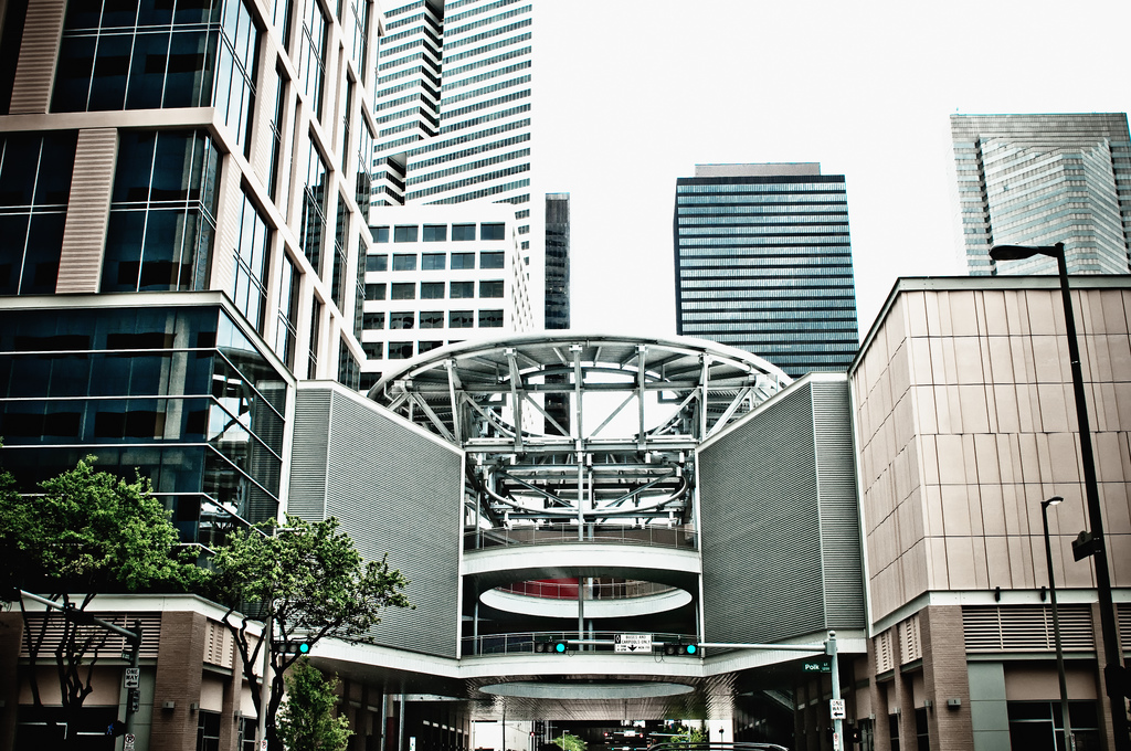 Houston street architectural photography