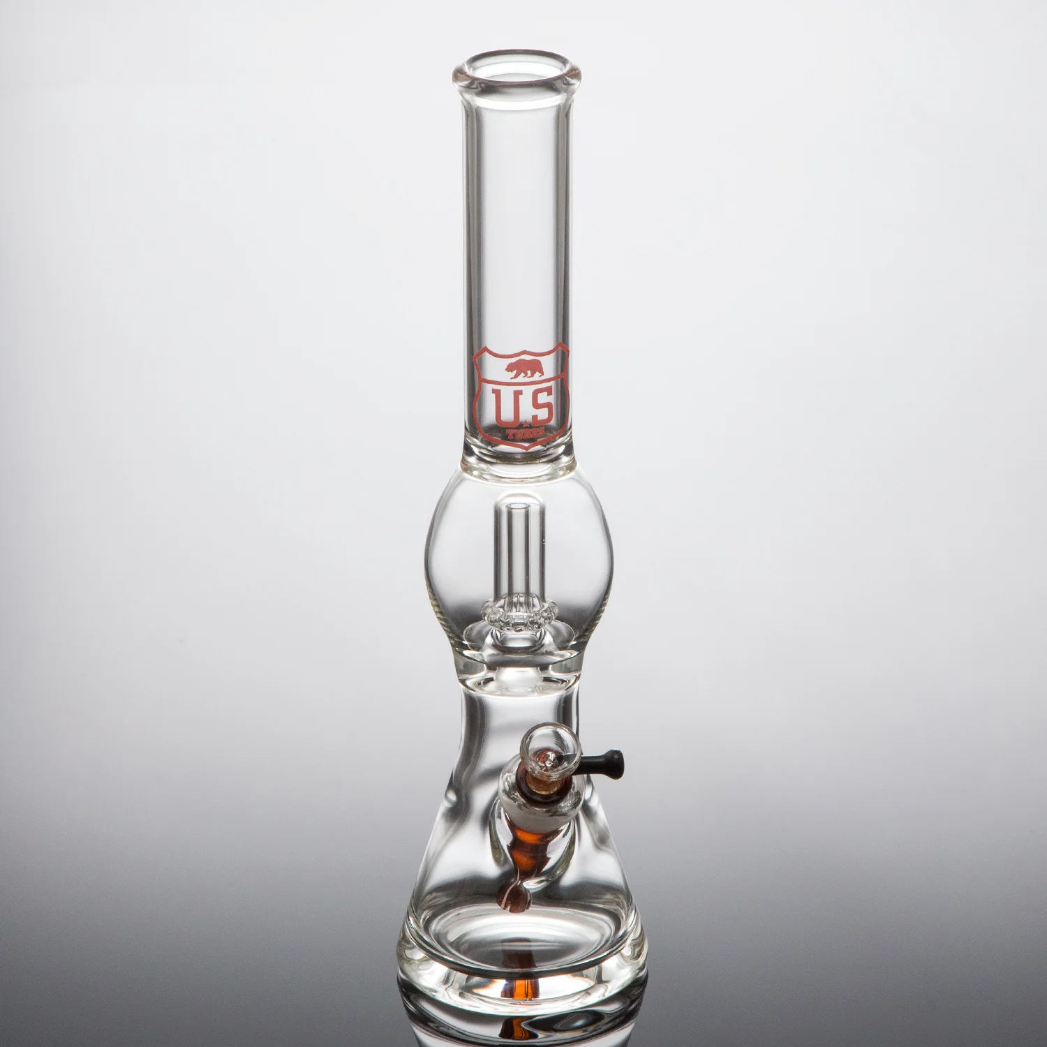 Beaker w/ Curved Neck & Circ Perc