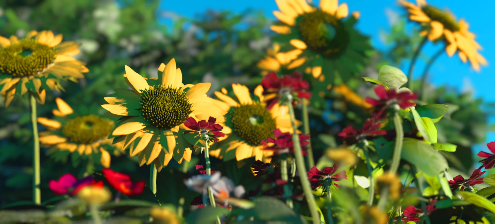 The Flowers are always fresh...