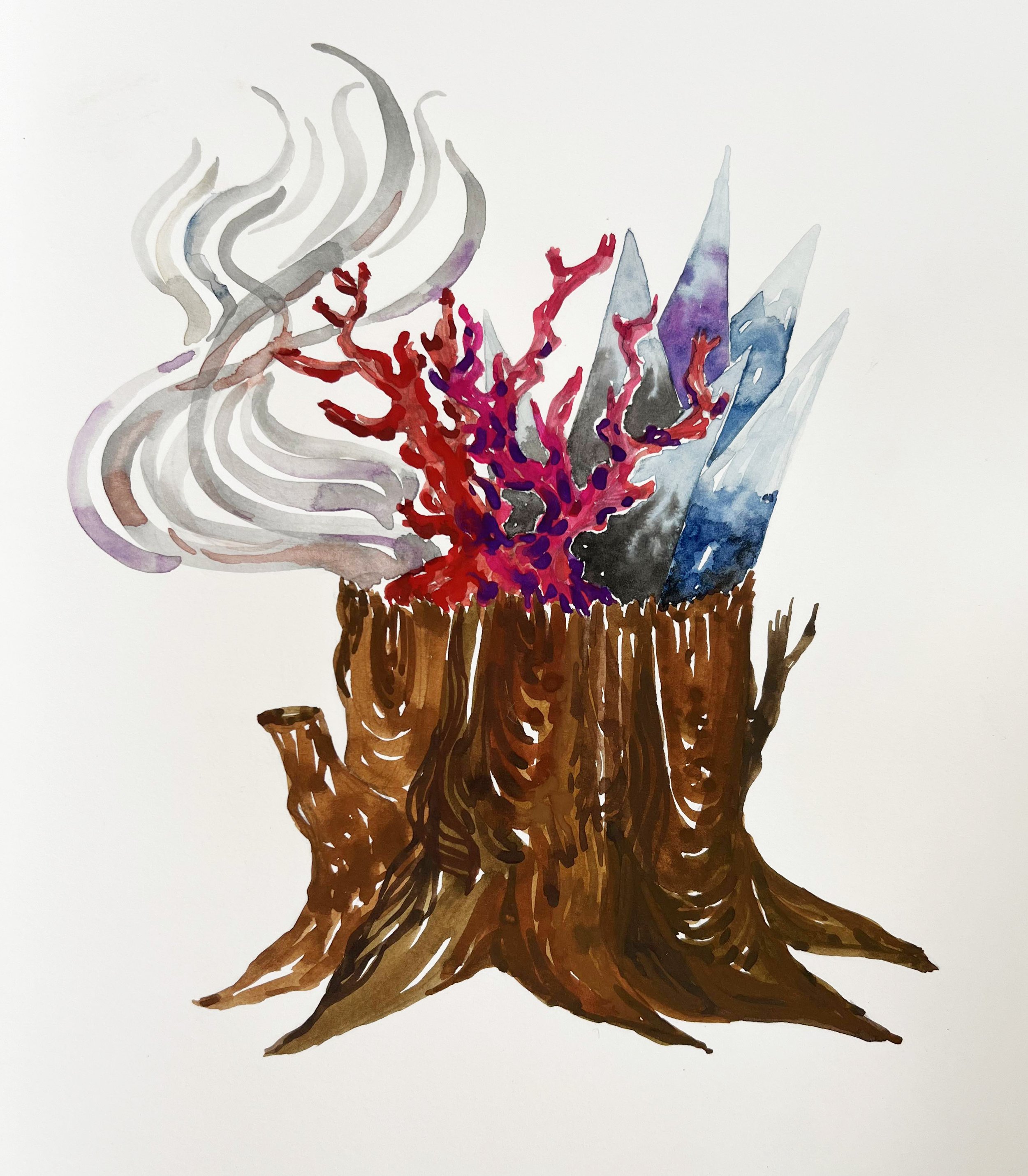 A Coral Tree ©Min Heo, 2022.