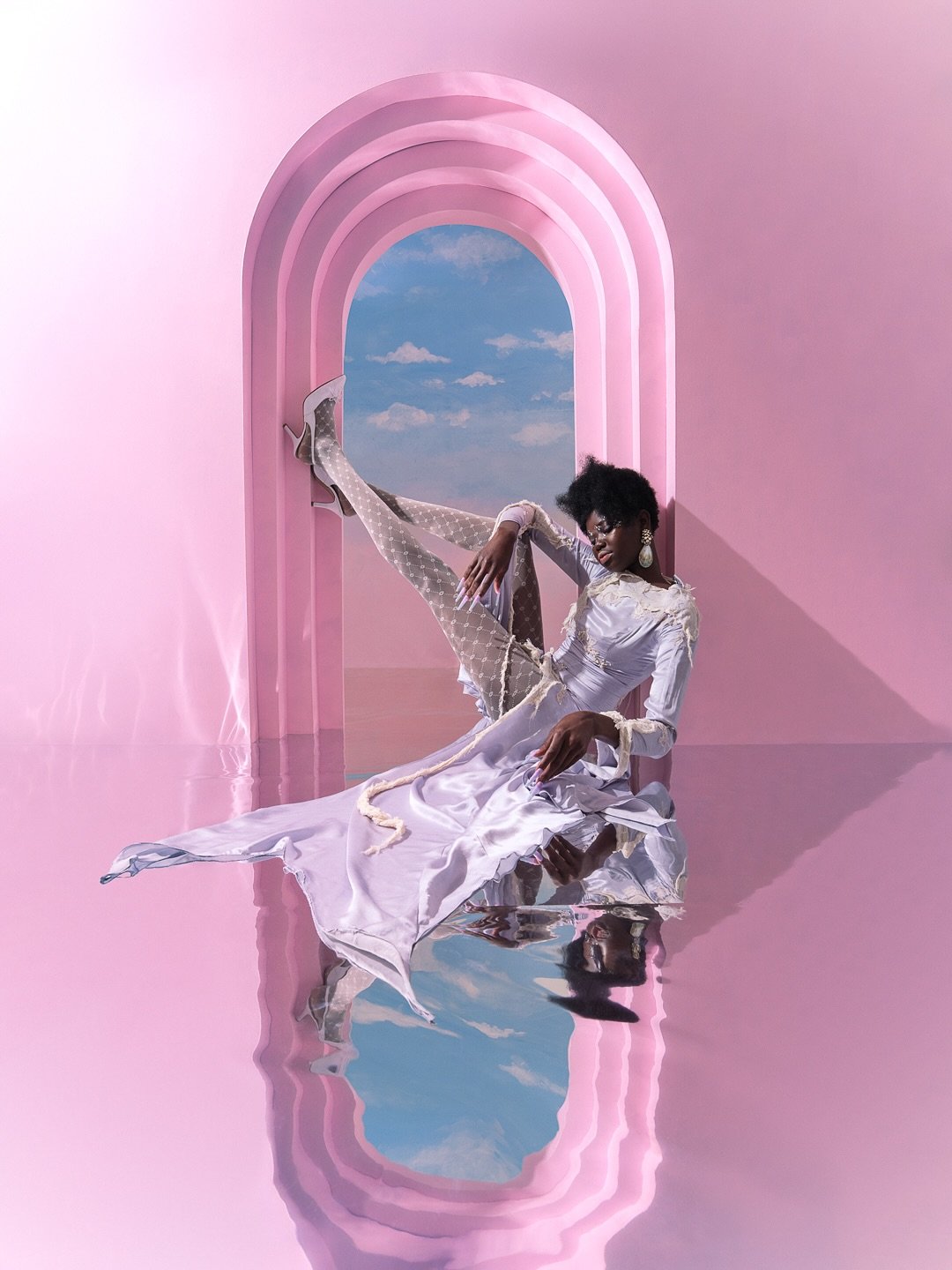 &quot;Dreamy Escape&quot; for @schonmagazineswitzerland 
Featuring our BLAIR 90 White Ribbons🤍
-
PHOTOGRAPHY + ART DIRECTION  @eliskasky @pavleye @fujifilmcz
FASHION. @borna_prikaski
MODEL  @awek_gak @titaniummanagement
CASTING  @londondean
MOVEMENT