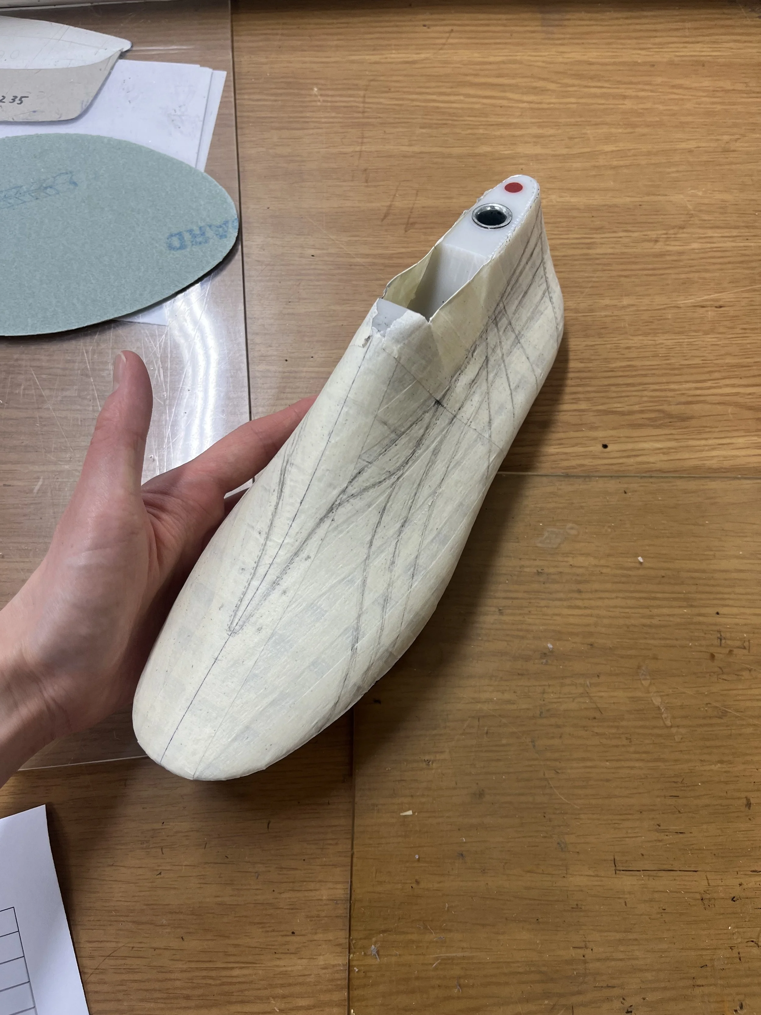  Hand-drawn by the designer. 