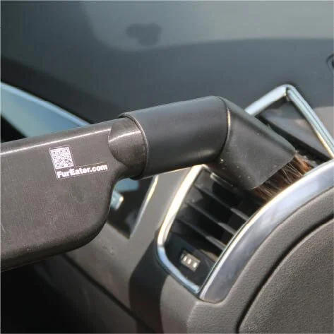 Adapter and dust brush