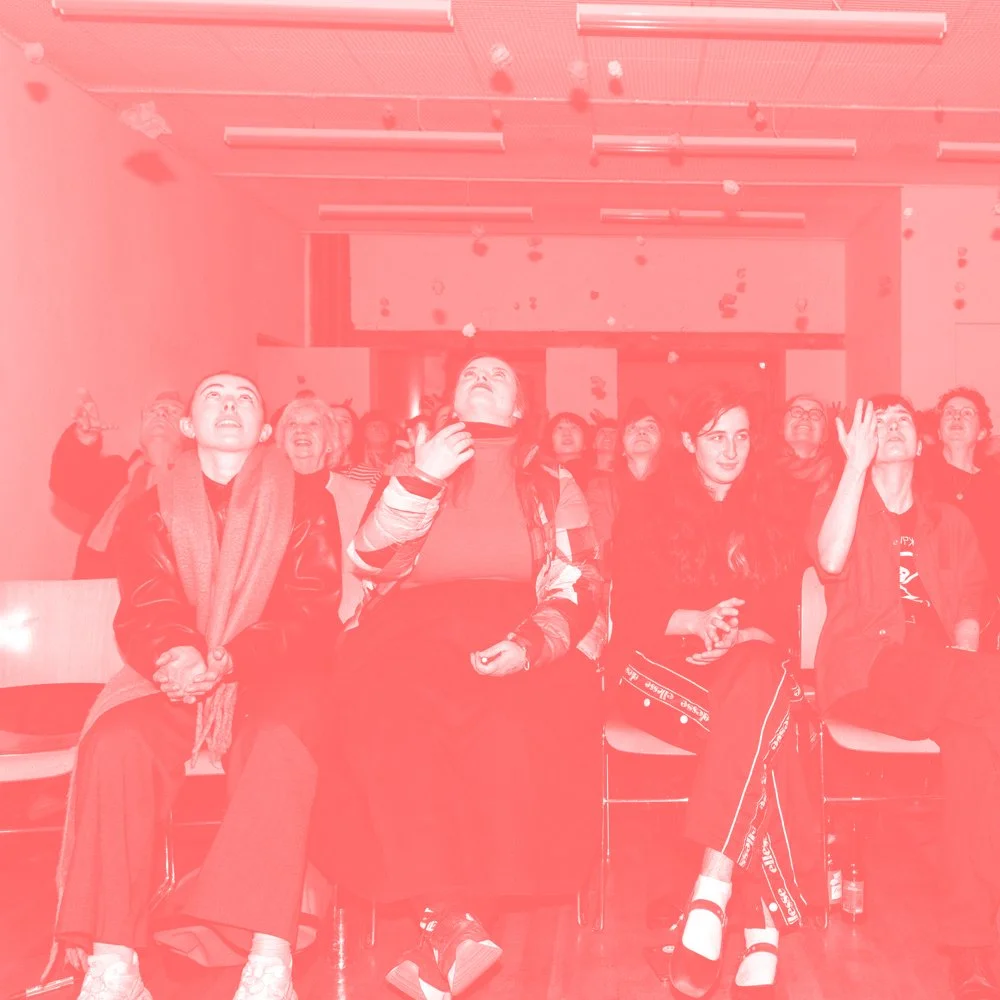 A Flickering Space Where the Deed Dissolves