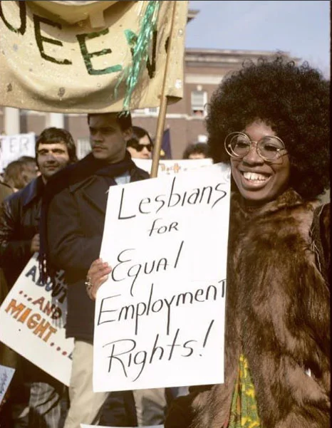 Gay rights protest, Albany, NY. 1971. Photo by Diana Davies, NYPL Digital Collection. via h_e_r_s_t_o_r_y.