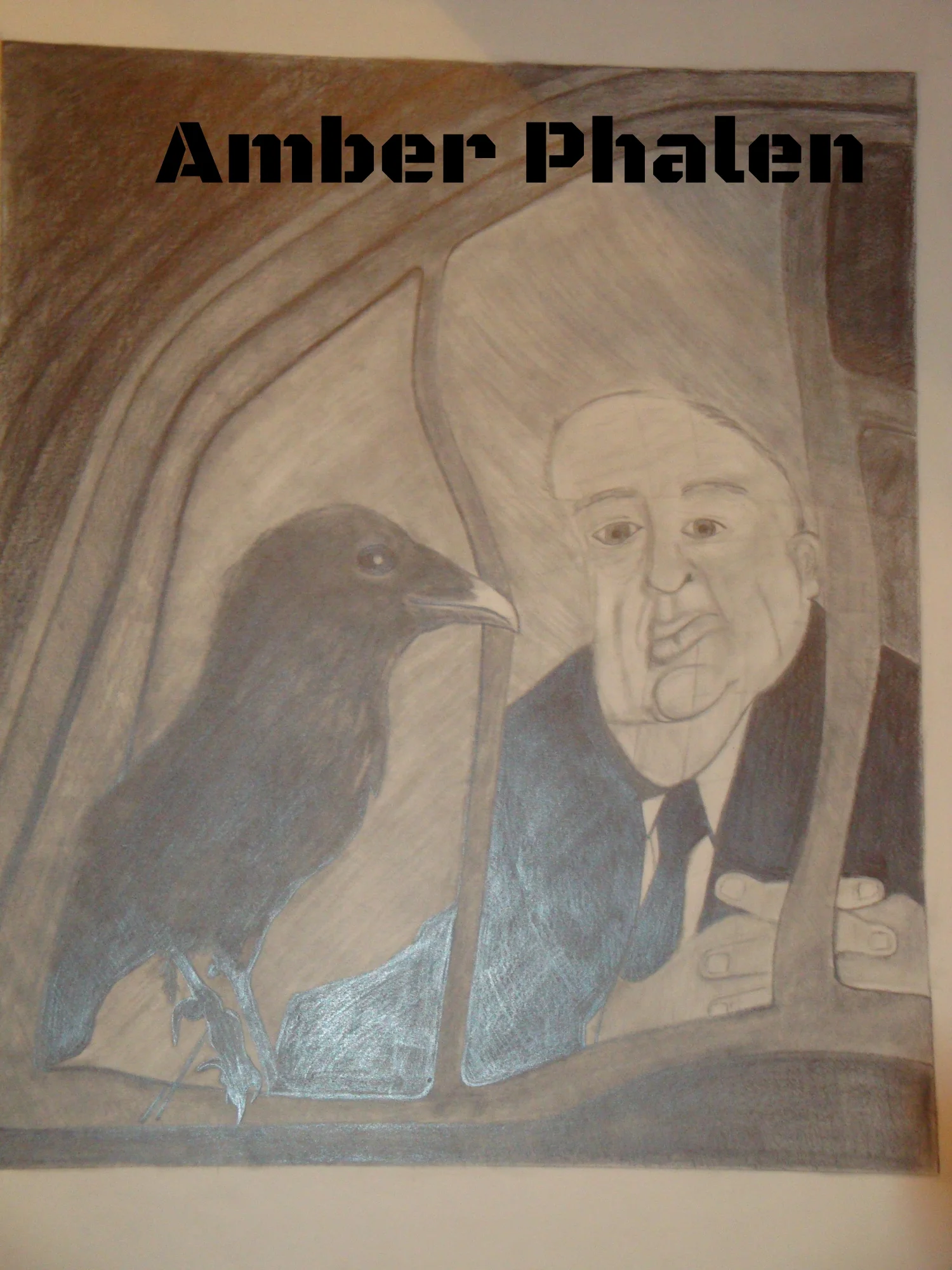 Alfred Hitchcock (morphed)