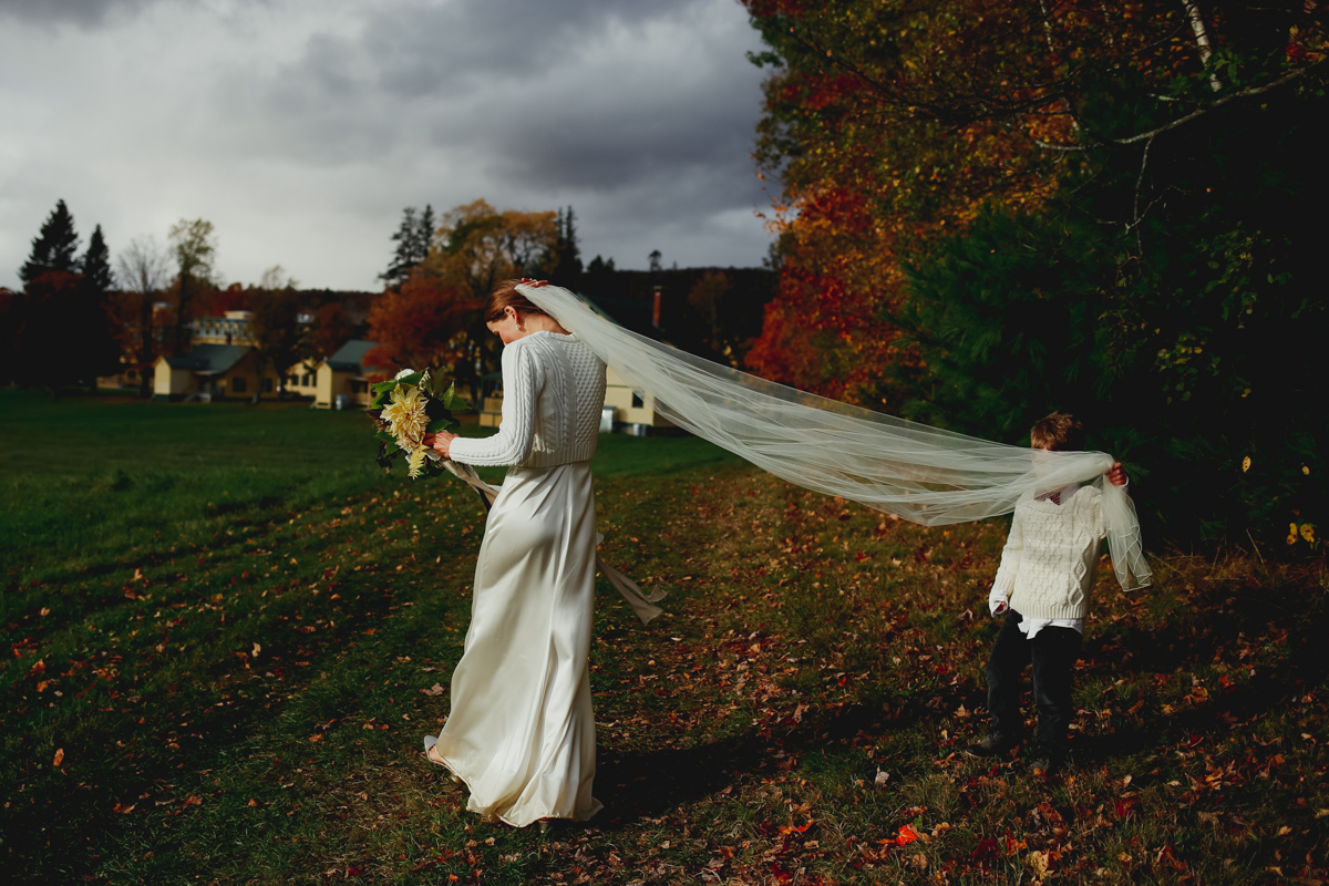 Sophie and Nick's Enchanted Fall Wedding at The Middlebury College