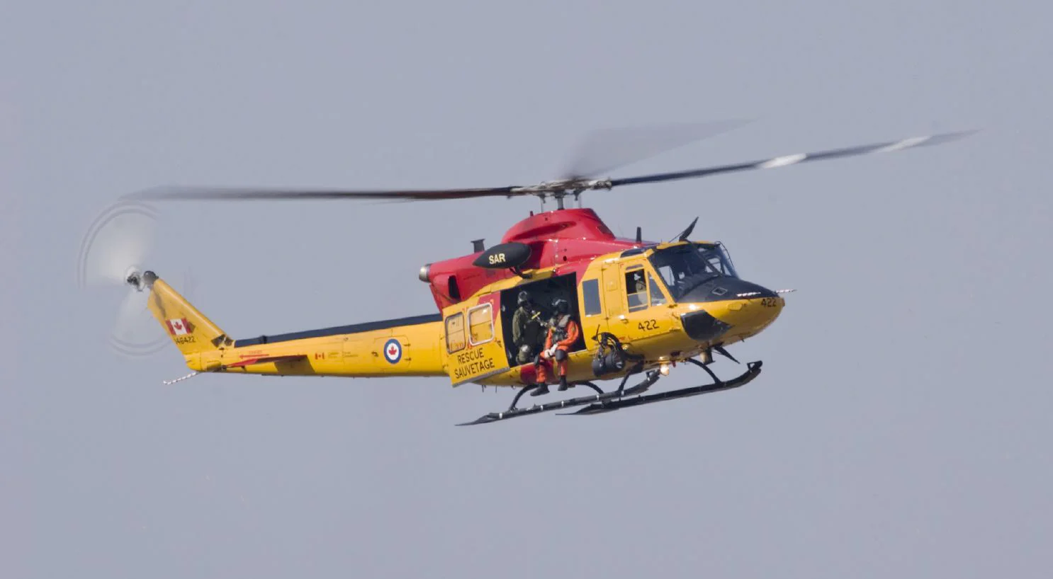 Canadian Search and Rescue helicopter