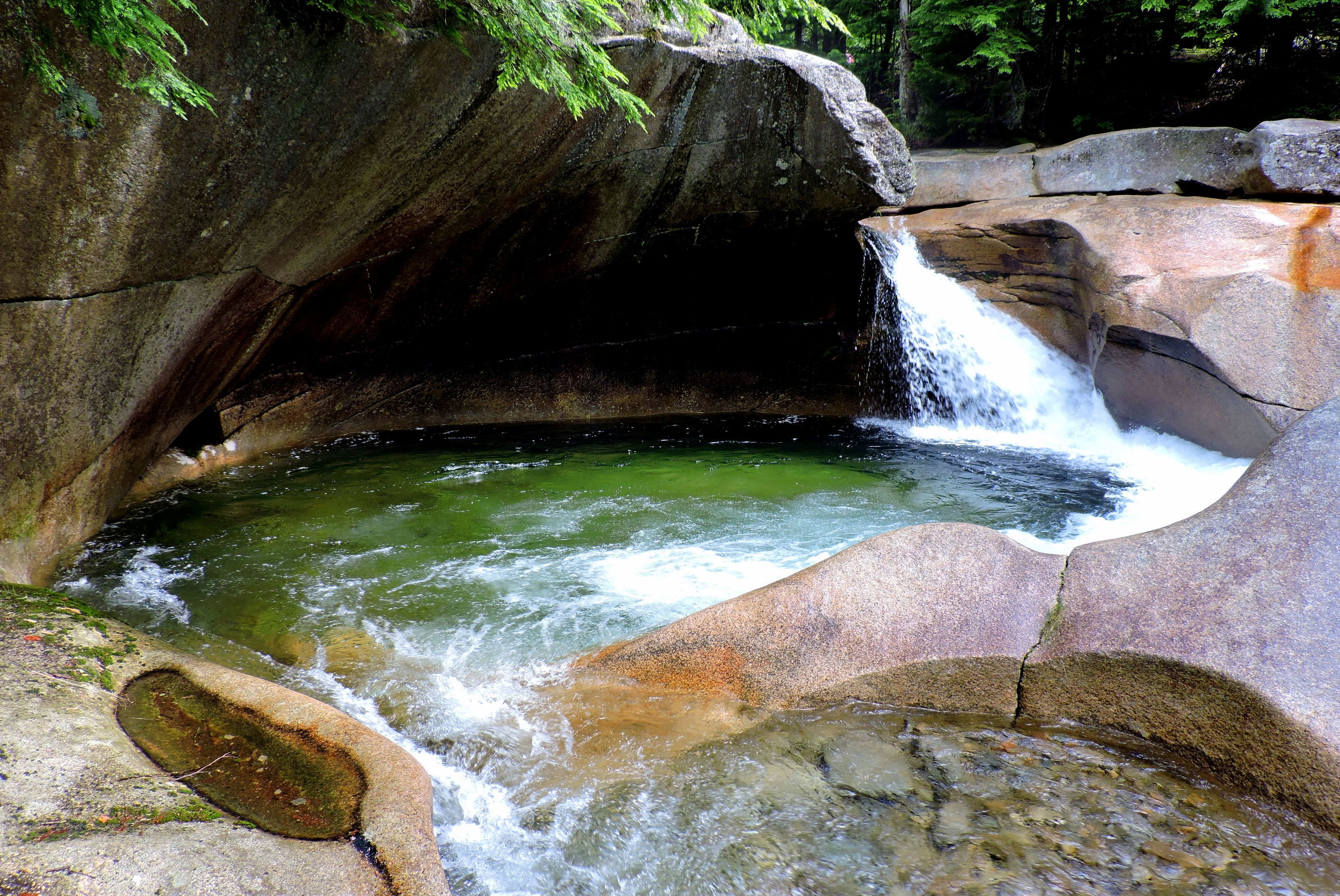 Currently filled with water, this natural salad bowl has been used by many giants for family reunions and graduation parties.