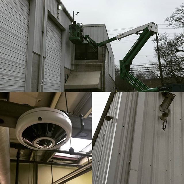 Security camera installation is coming along nicely!
#lntechllc #smallbusiness #grind