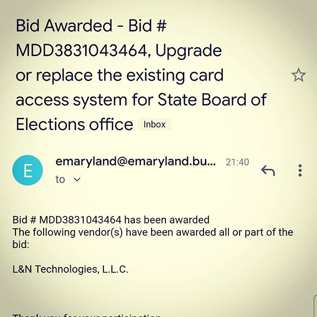 #Contract award - great news on a #Saturday night!
#lntechllc #smallbusiness #entrepreneurship