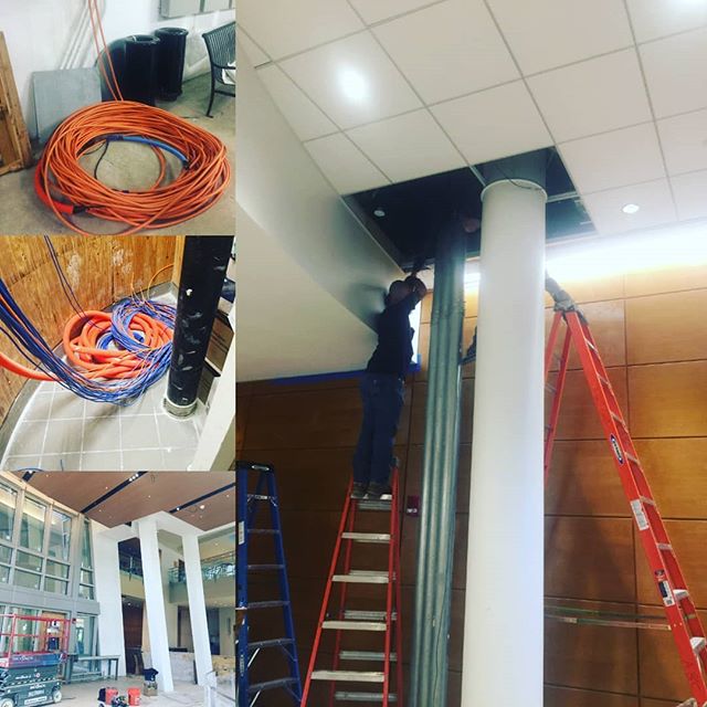 Call in to clean up another contractors failure. #lntechllc is completing a complete structured cabling installation.
#makingmoves #entrepreneurship