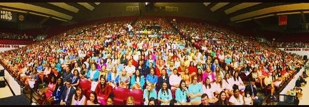 The University of Alabama Recruitment Class of 2014