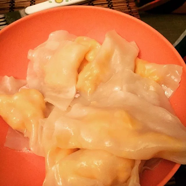 Fluffy scrambled egg dumplings #blwideas