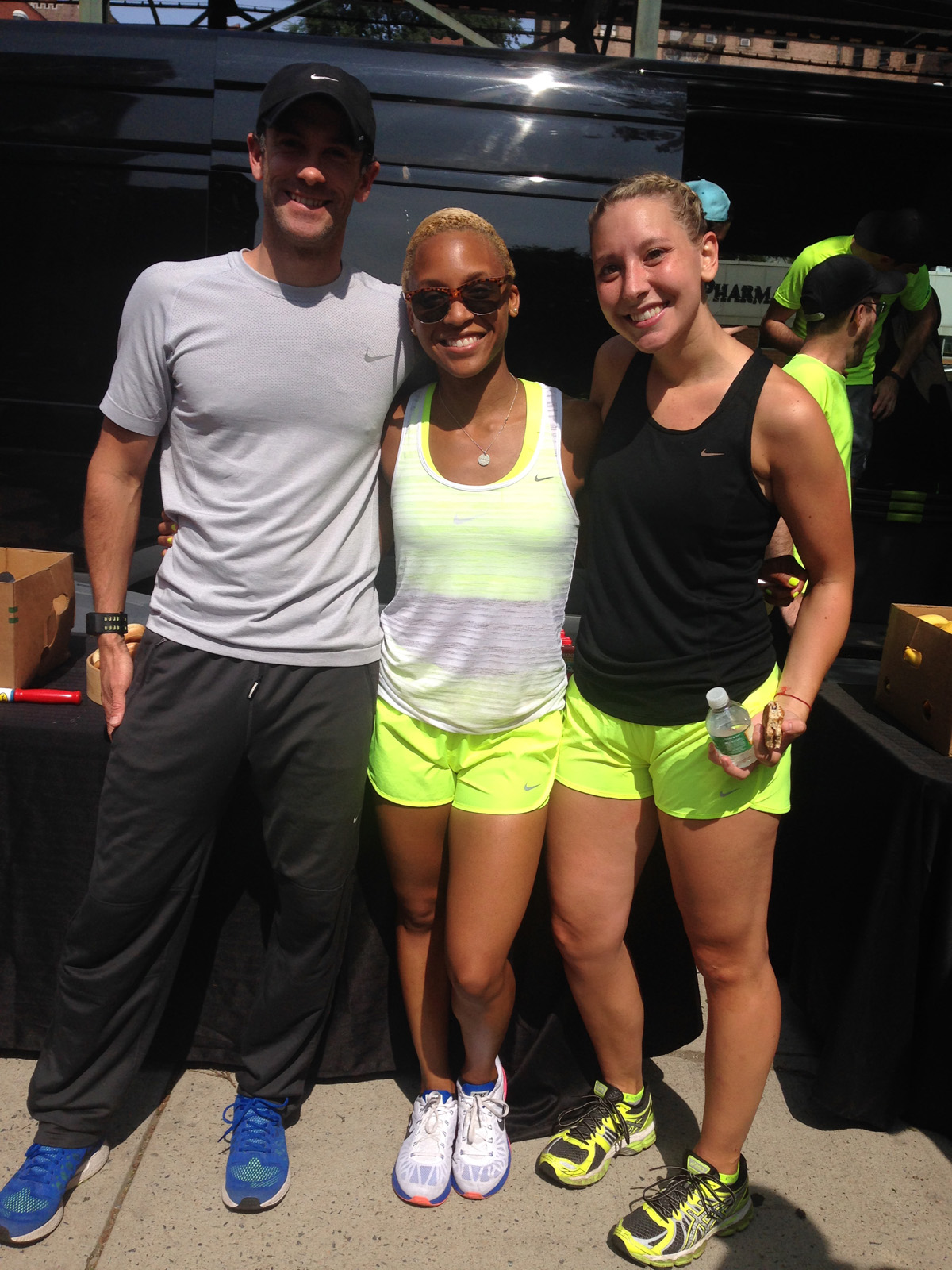 COACH BENNETT & S. MADDOX AFTER THE LONG RUN (@COACHBENNETT @SRMADDOX)