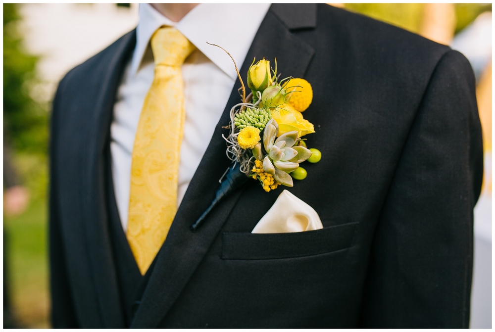 Wedding Boutonnieres - Photo Courtesy of Emily Tebbetts Photography