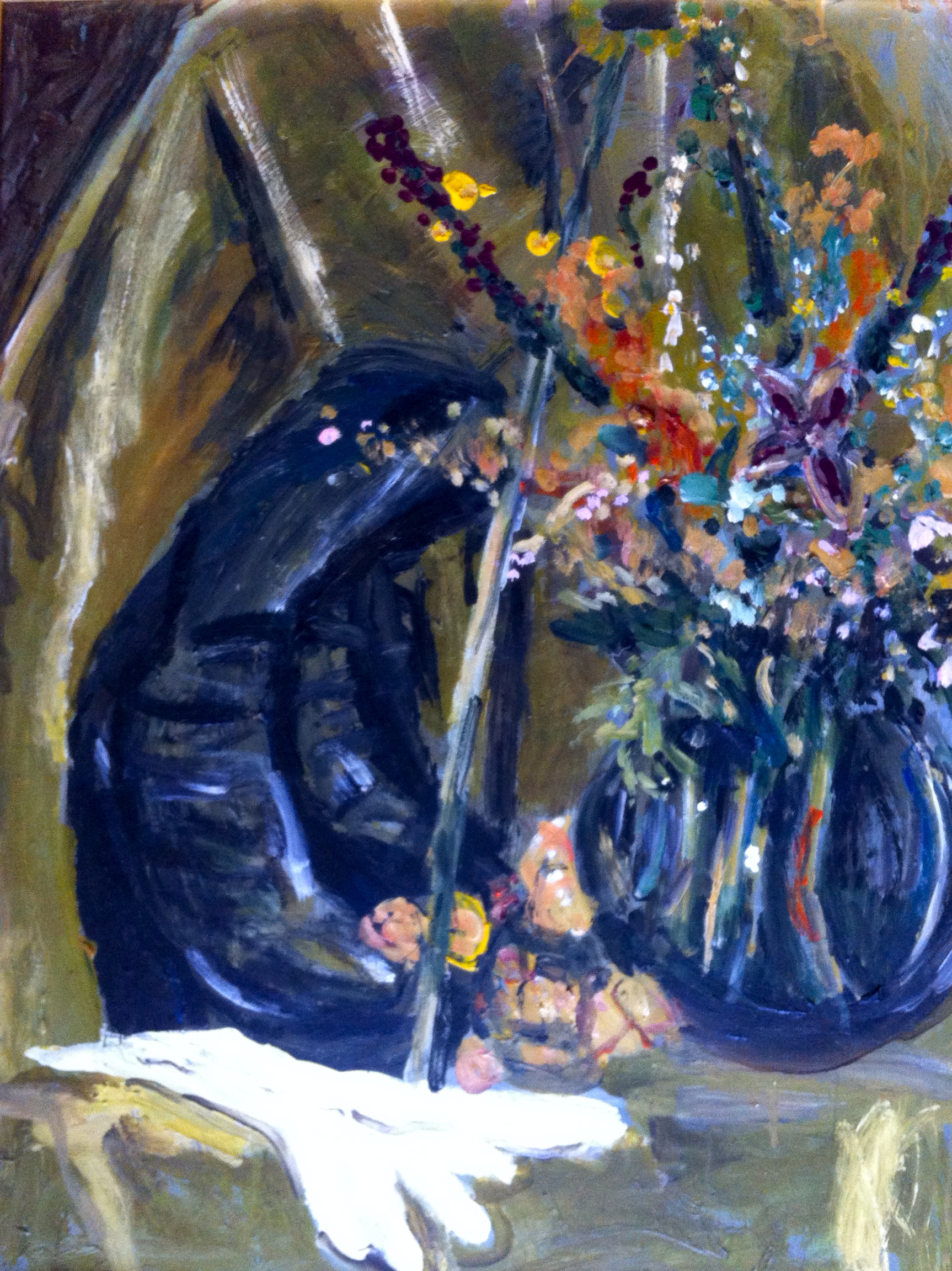 Still Life with Boots and Gloves