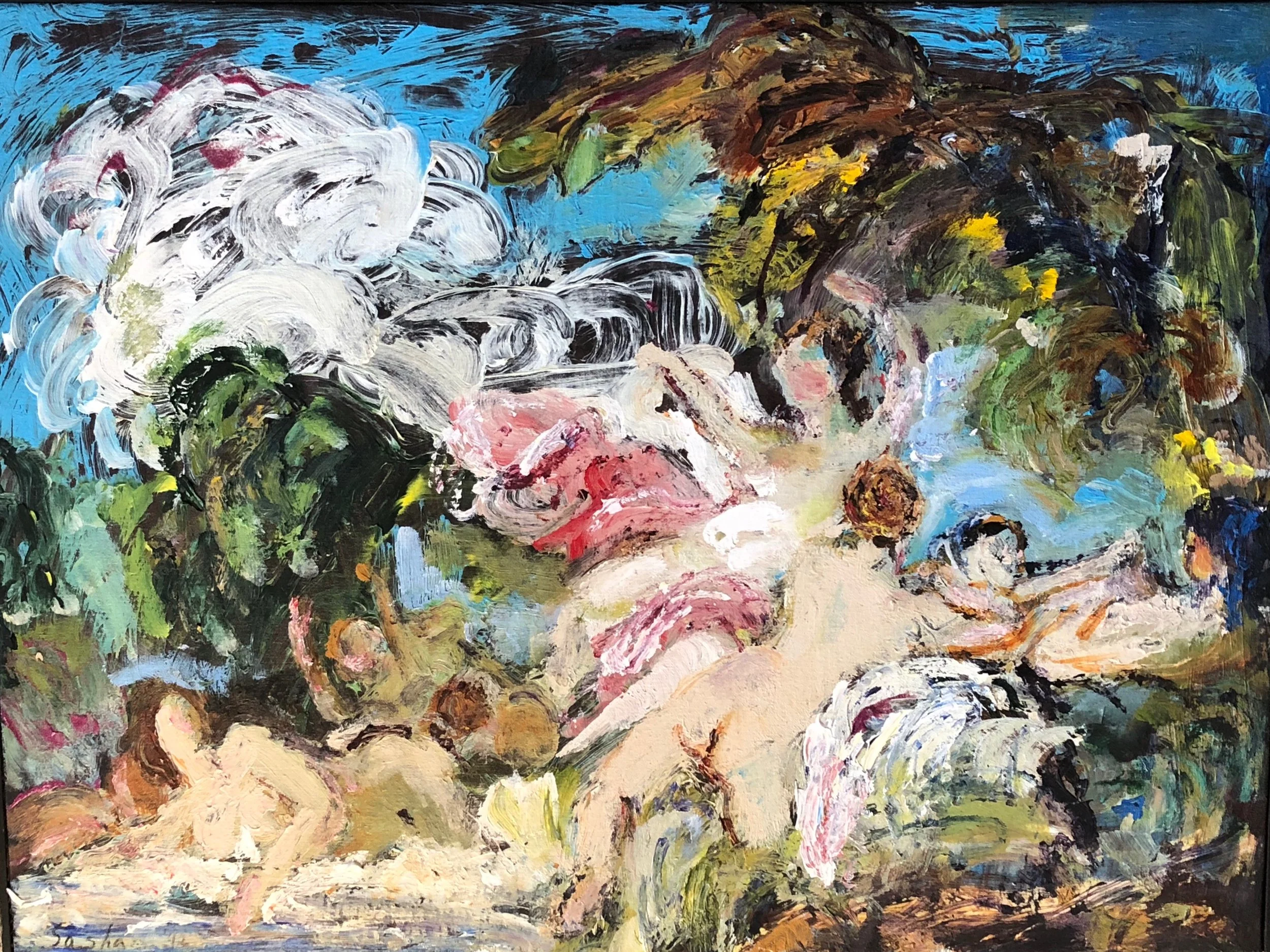 After Fragonard The Bathers