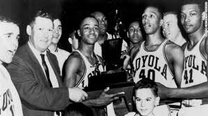 Coach Ireland and the NCAA Championship Trophy