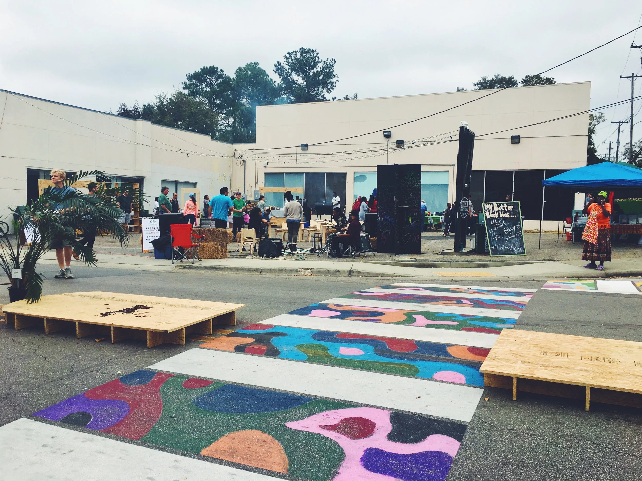 Better Block Foundation stops by Frenchtown, Tallahassee Domi Station