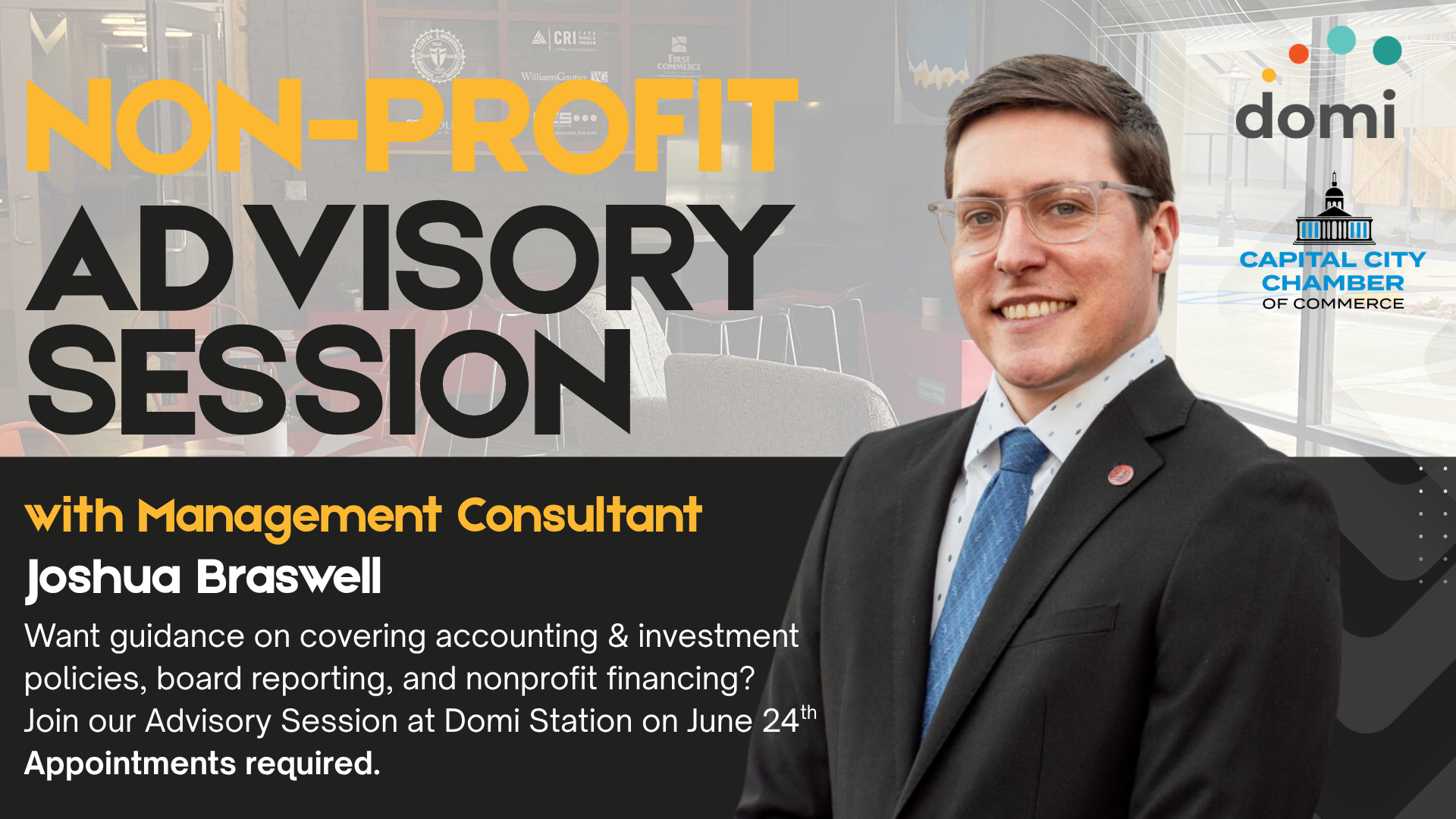 30-Minute Non-Profit Advisory Session | Joshua Braswell