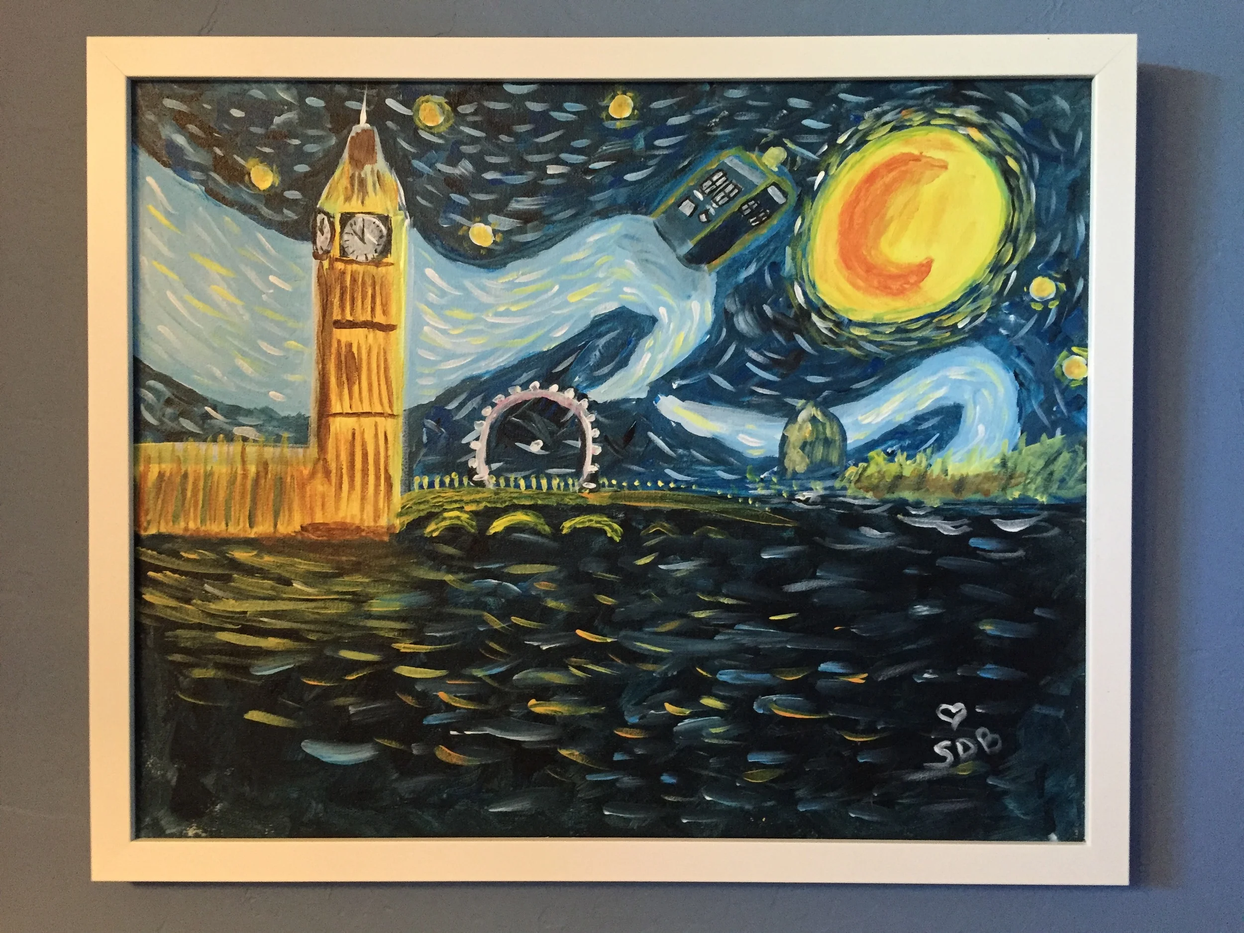 Artfully Done – A Painting for Jaz