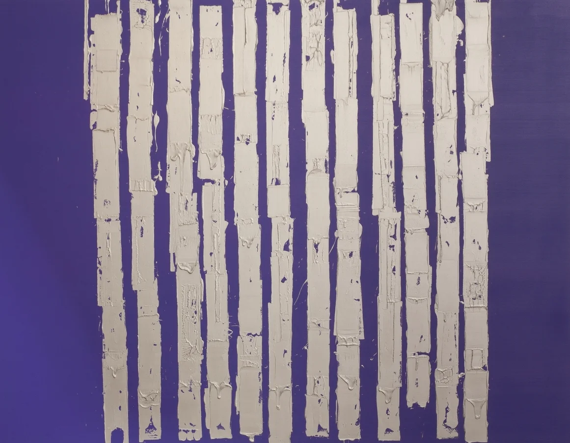   The Crooked Mile, &nbsp;2014, oil on canvas, 84 x 108 inches 