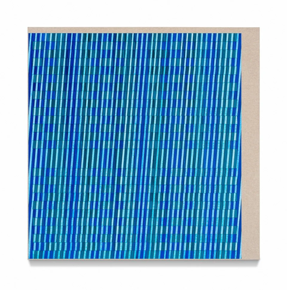  Loch, Acrylic on linen on panel, 54 x 54 inches /&nbsp;137 x 137 cm, 2024 